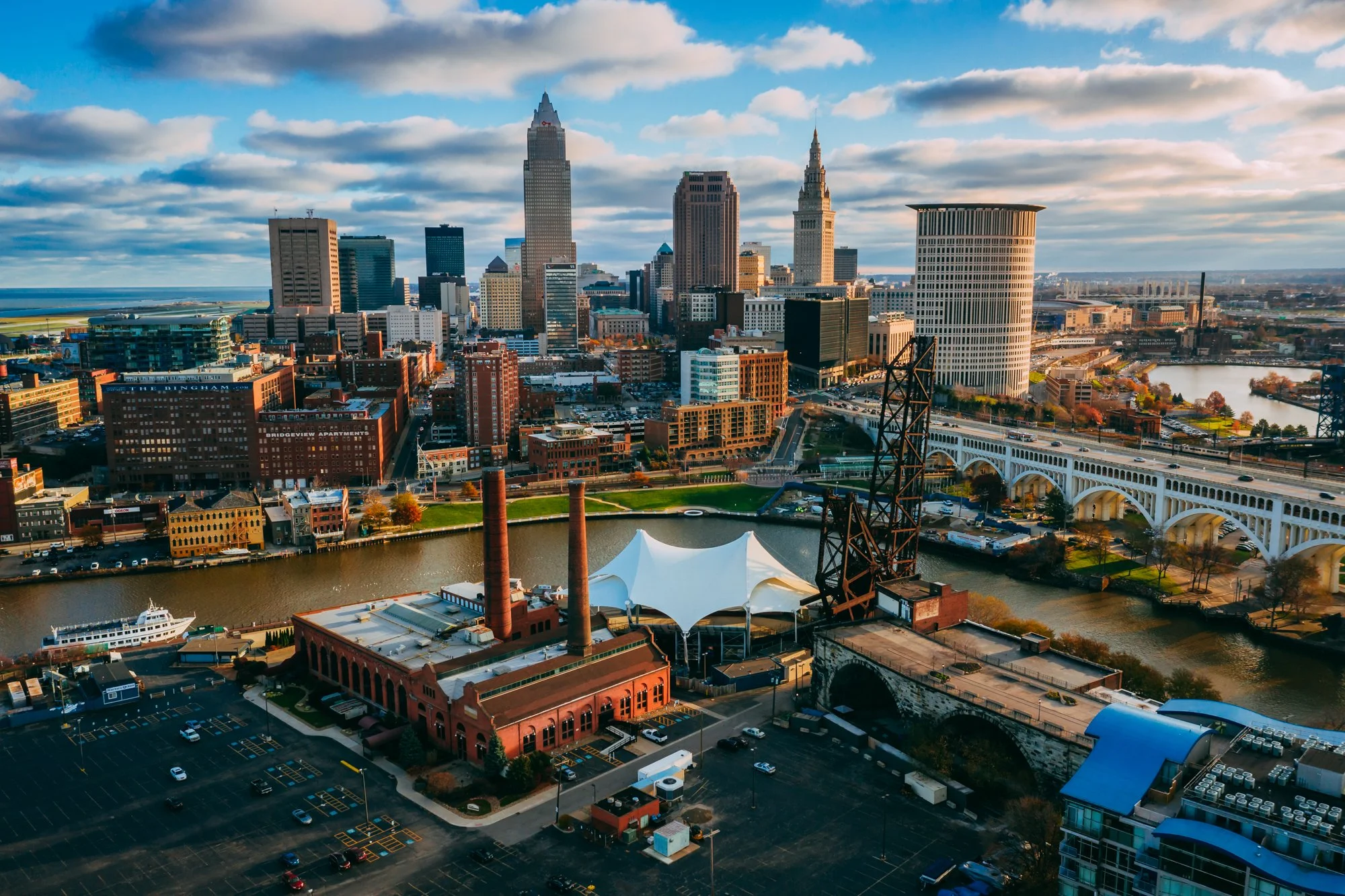 Commercial roofing in Cleveland, OH